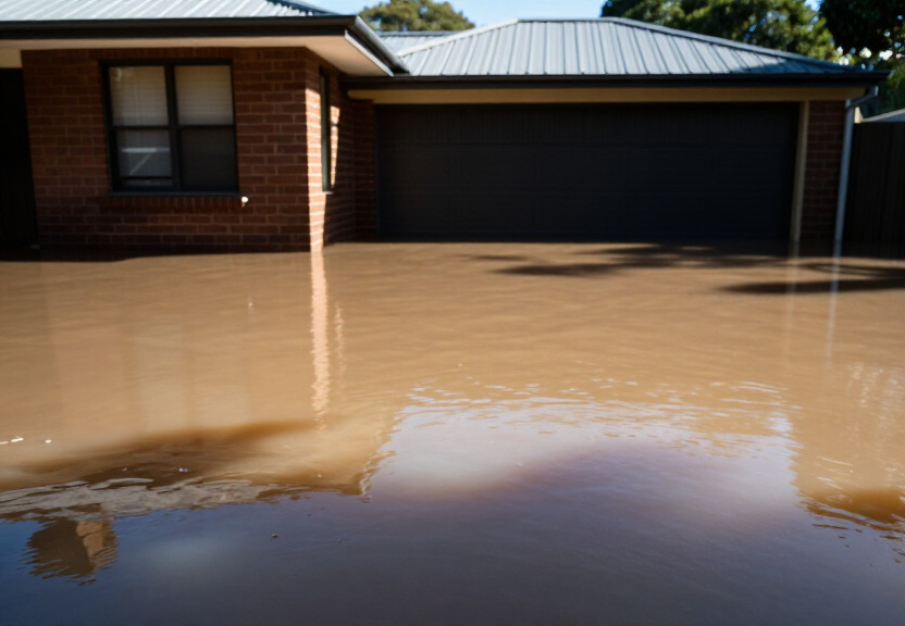 Before and After Flood Damage in Waitara